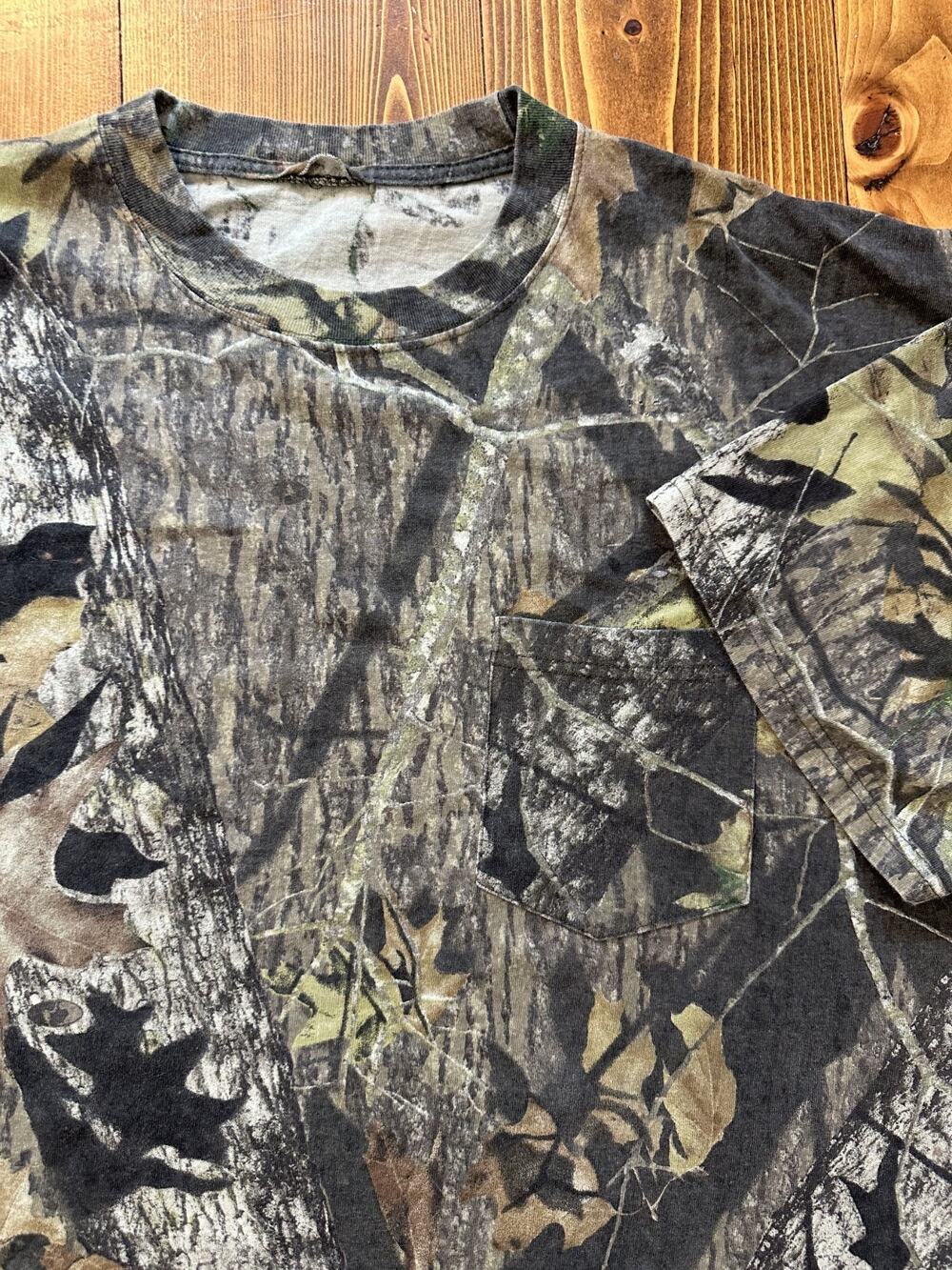 Mossy Oak Camo Pocket Tee Shirt Men's Size 3XL Hunting Outdoors Sportsman Skater